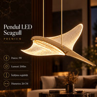 Пендел LED Luxury Golden Seagull