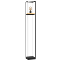Лампадар LIBERTAD Black & Brown 128.5CM Eglo