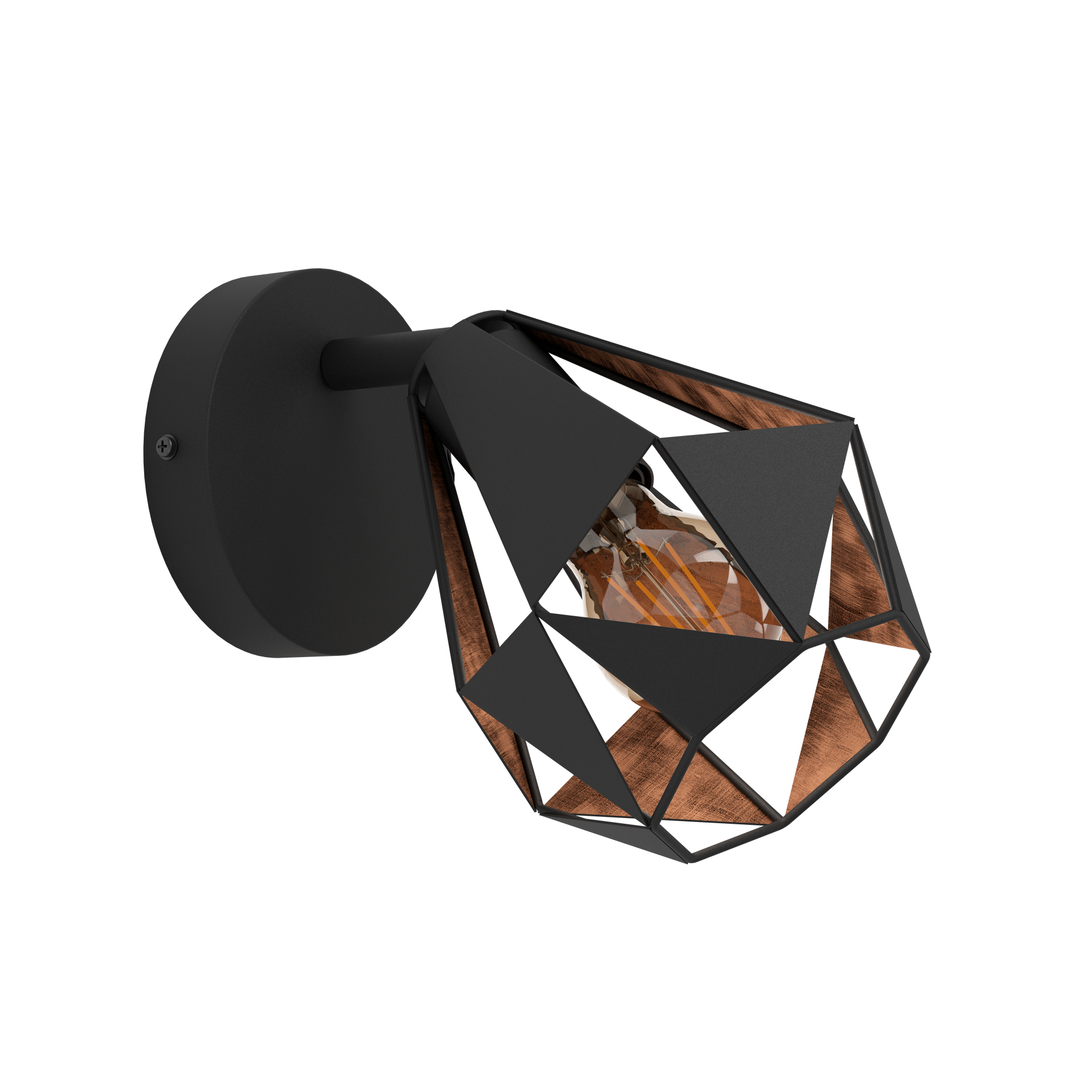 Аплик EGLO CARLTON 7 Black 1xE27