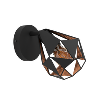Аплик EGLO CARLTON 7 Black 1xE27