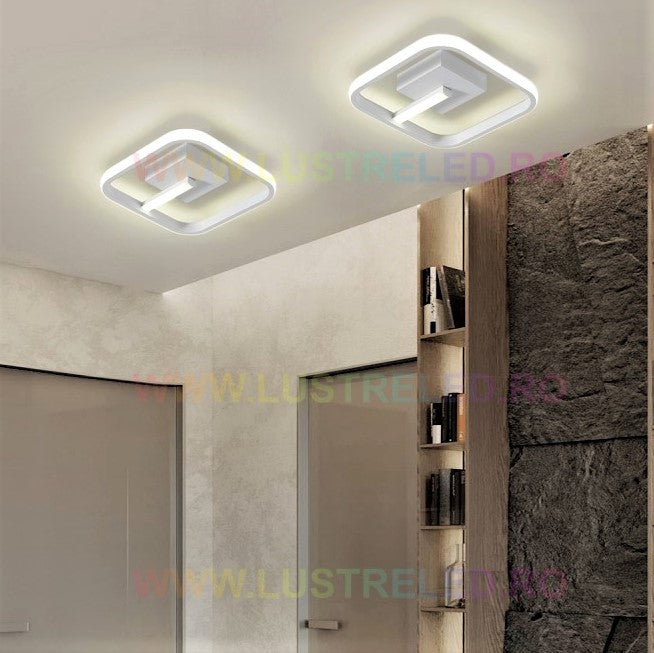LED осветително тяло 36W VENUS SQUARE Бял Еквивалент 150W