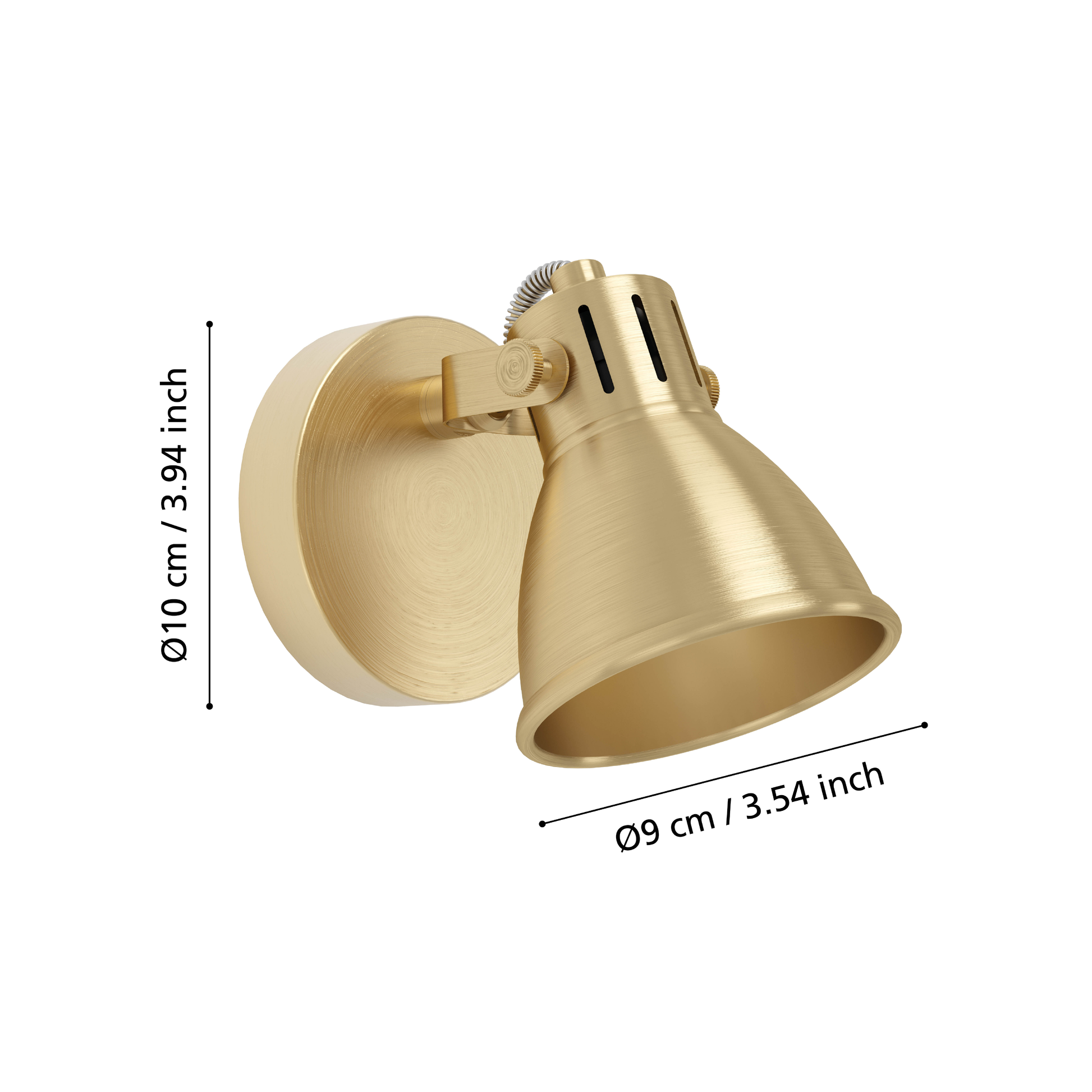 Аплик/Регулируем спот SERAS Gold EGLO