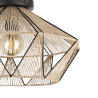 Lustra Vintage ADWICKLE Natural 44.5CM VINTAGE SI RETRO DESIGN / 44.5CM Chandeliers