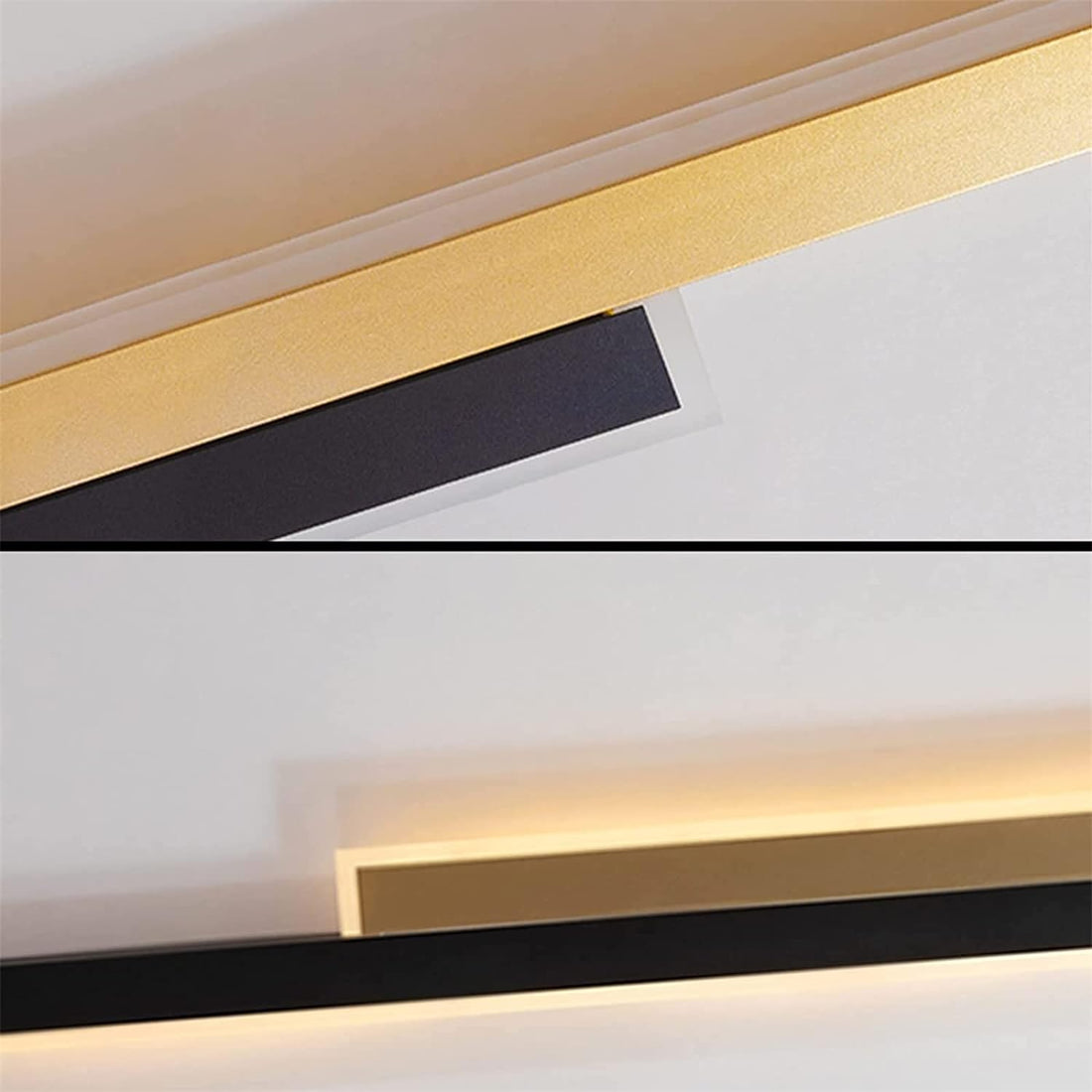 LED аплик SCARLET 22W 80cm черен+златен