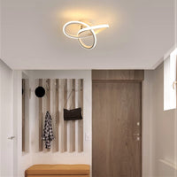LED осветително тяло 48W TWO RINGS БЯЛО Еквивалент 200W