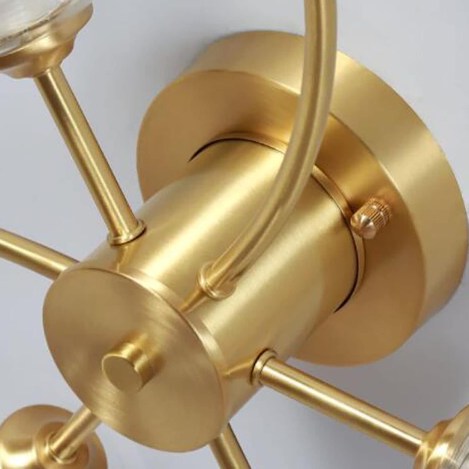 Lustra Abajur MAT Golden 6xE27 F0011/6 AURIE / ABAJUR Chandeliers