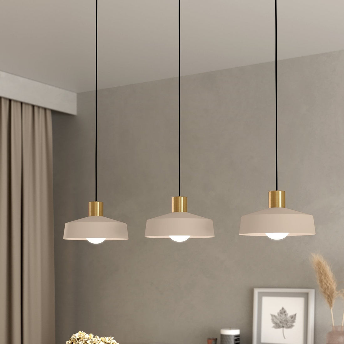 Осветително тяло висящо VALDIOLA Cream 110CM