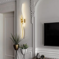 LED аплик за стена ZYBO Златист 60 cm