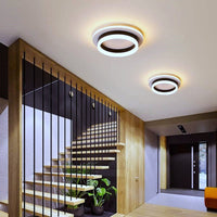 LED осветително тяло 50W RING BLACK еквивалент 200W