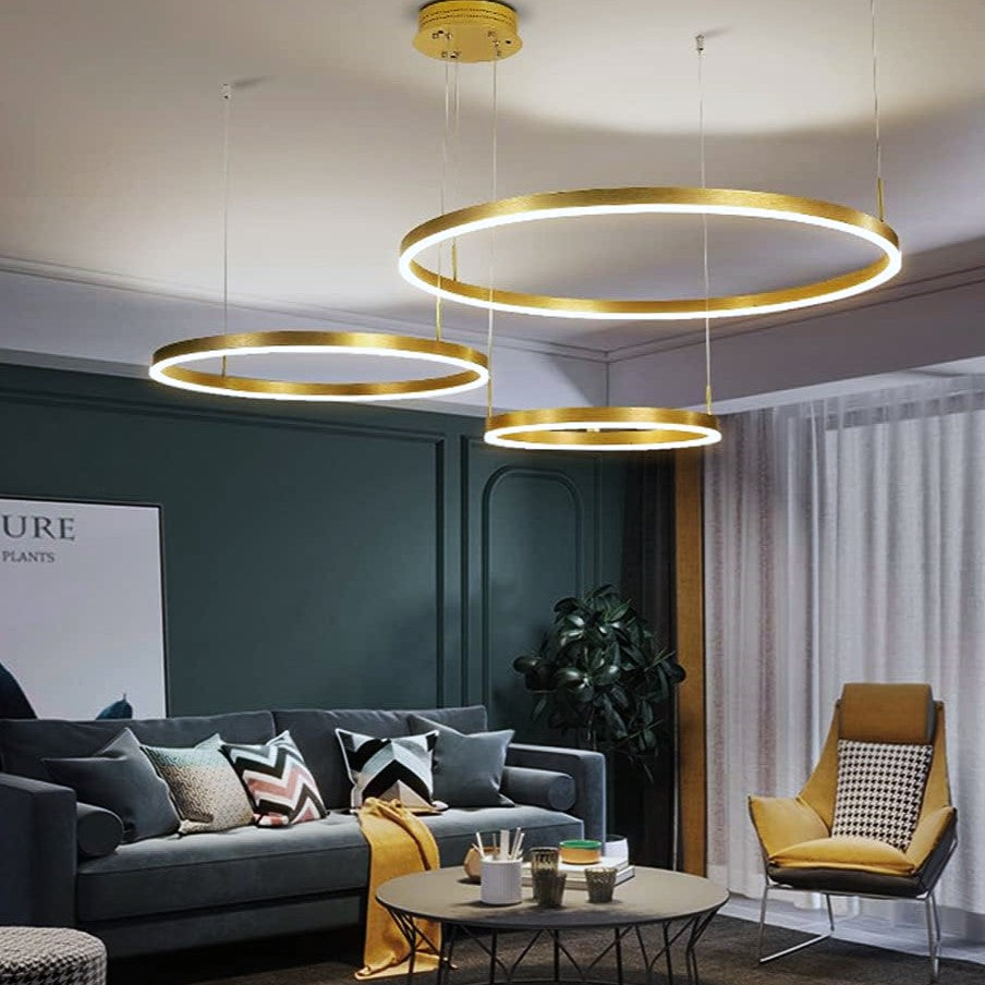 LED осветително тяло WONDERLAND GOLD 3 подвижни сегмента с дистанционно - 30+40+60cm