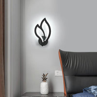LED аплик 22W за стена ANEMONE Black