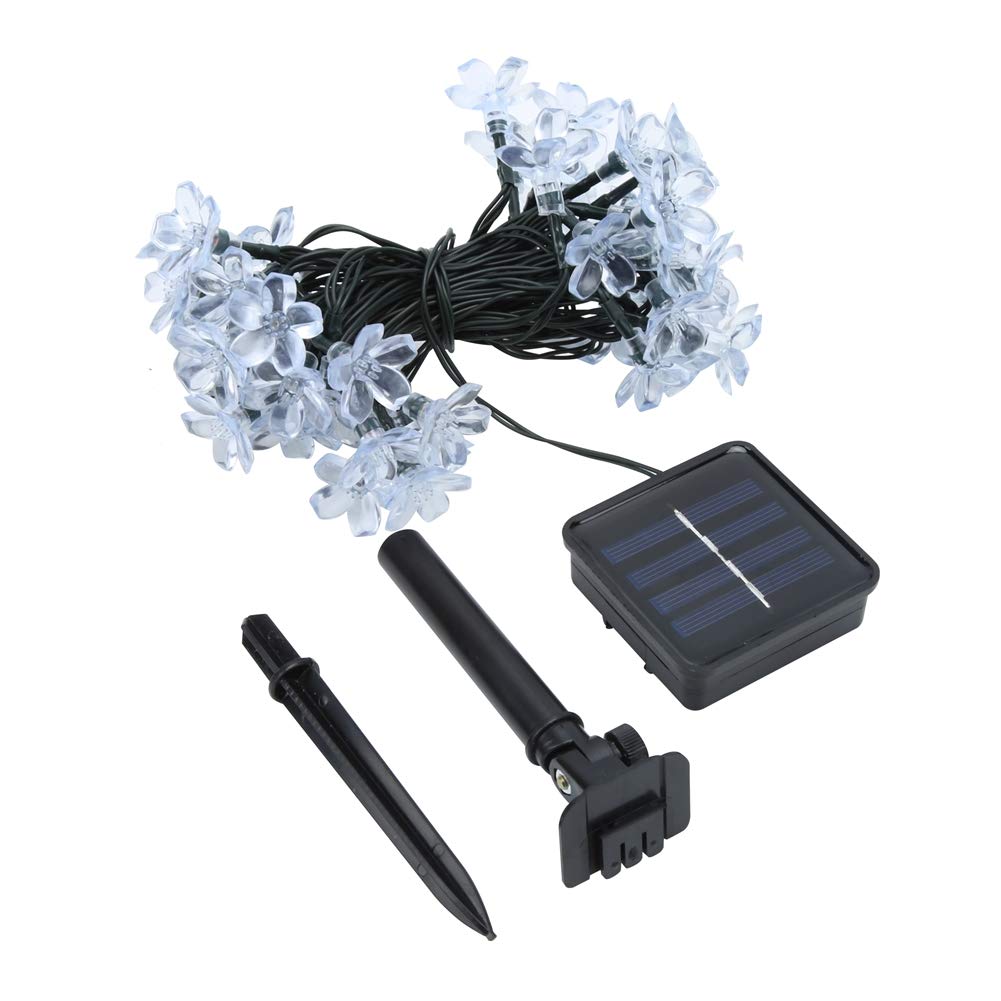 Соларен LED гирлянд Flowers линеен 50 LED 6.5m
