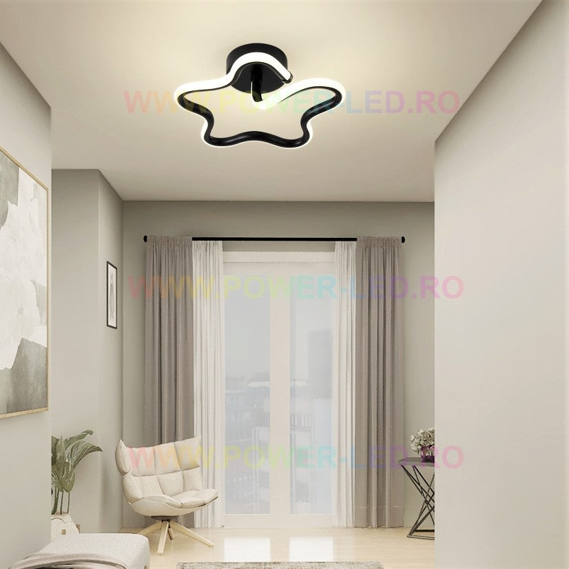 LED аплик 36W Ministar BLACK Еквивалент 150W