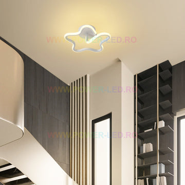 LED аплик 36W Ministar БЯЛ Еквивалент 150W