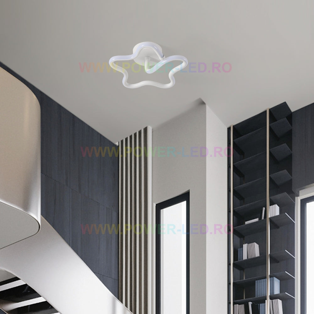 LED аплик 36W Ministar БЯЛ Еквивалент 150W