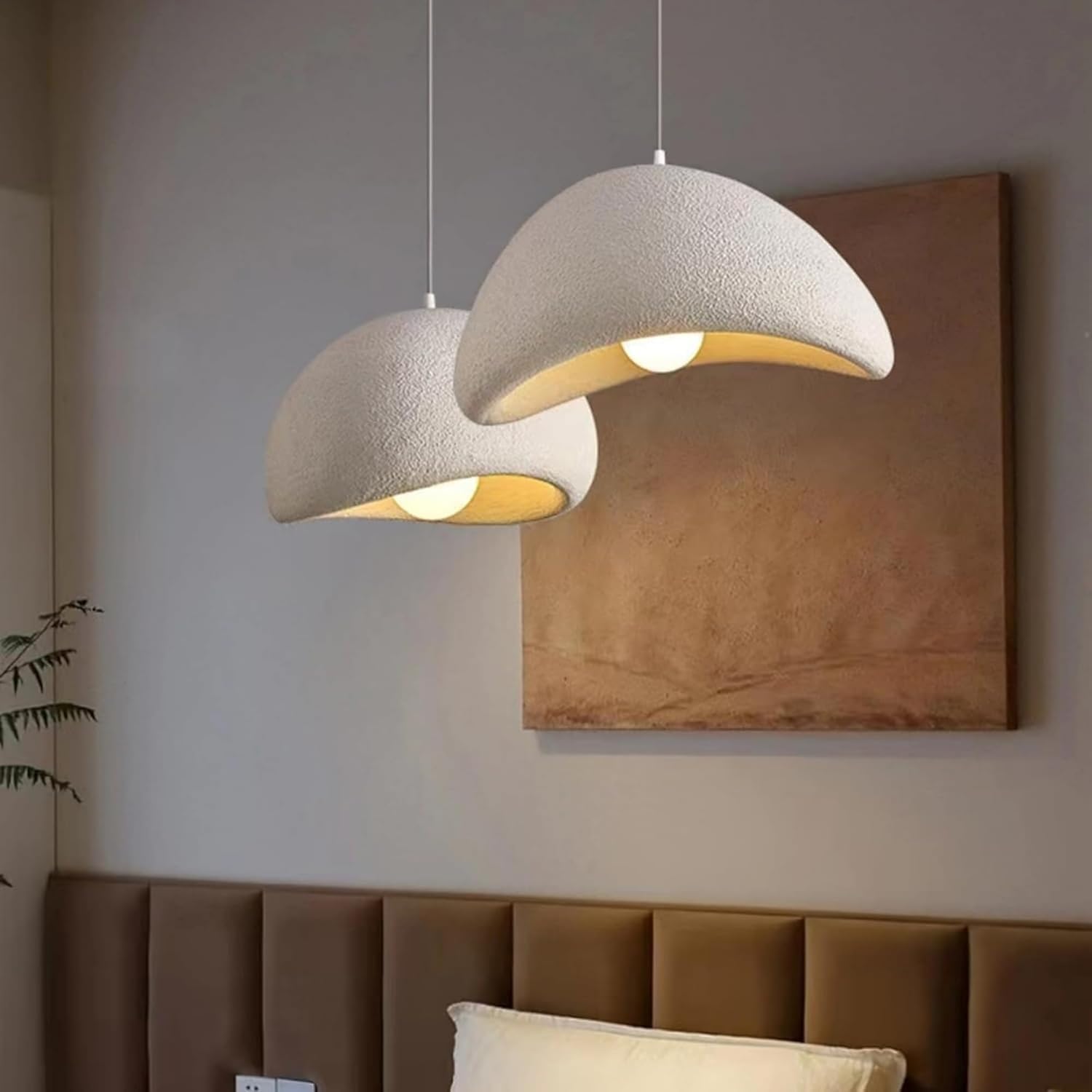 Pendul COLOSSUS Triunghi Alb 50cm ALBA / VINTAGE SI RETRO DESIGN Lighting Fixtures