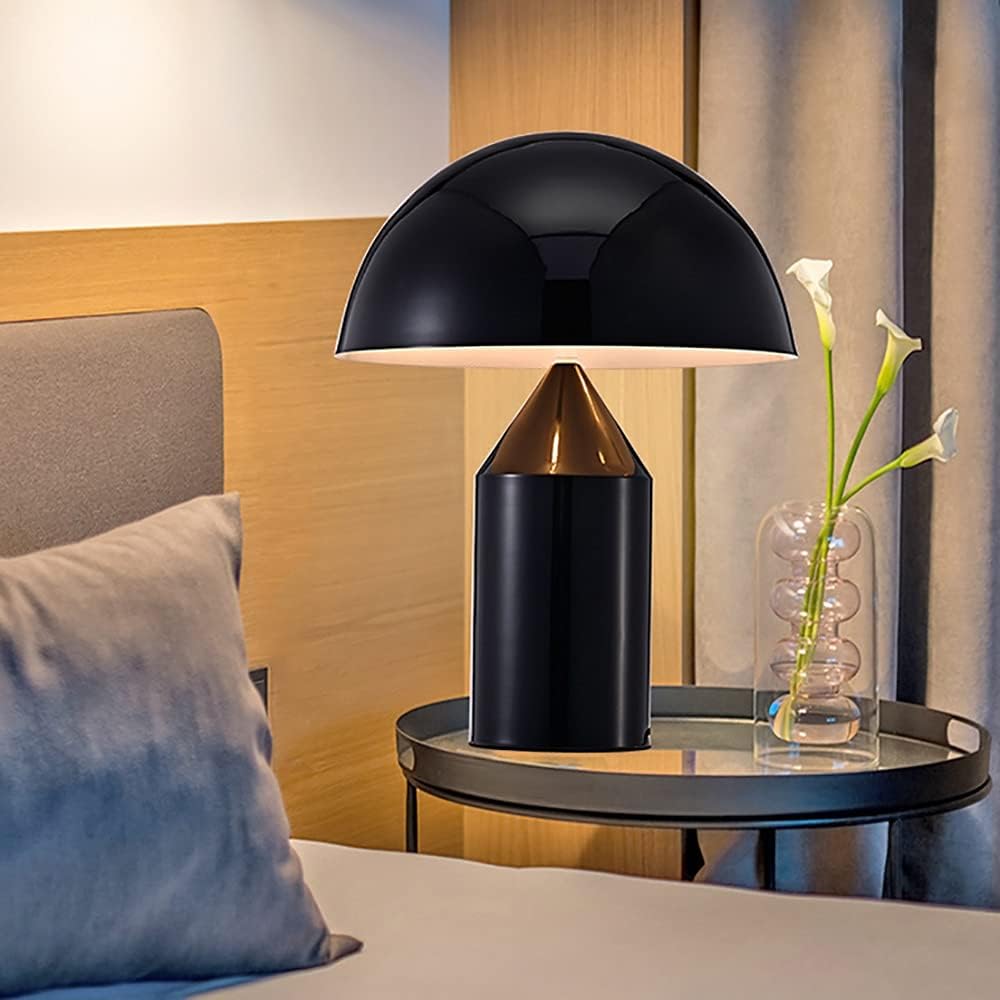 Нощна лампа Luxury Black Mushroom