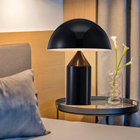 Нощна лампа Luxury Black Mushroom