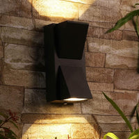 Aplica Led Exterior 2X5W V1 Neagra Wall Light Fixtures