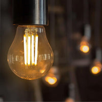 LED крушка E27 4W филамент G45 гирлянд