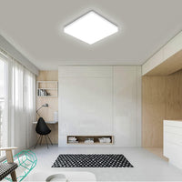LED плафон 43W FRAMELESS квадратен, еквивалентен на 400W