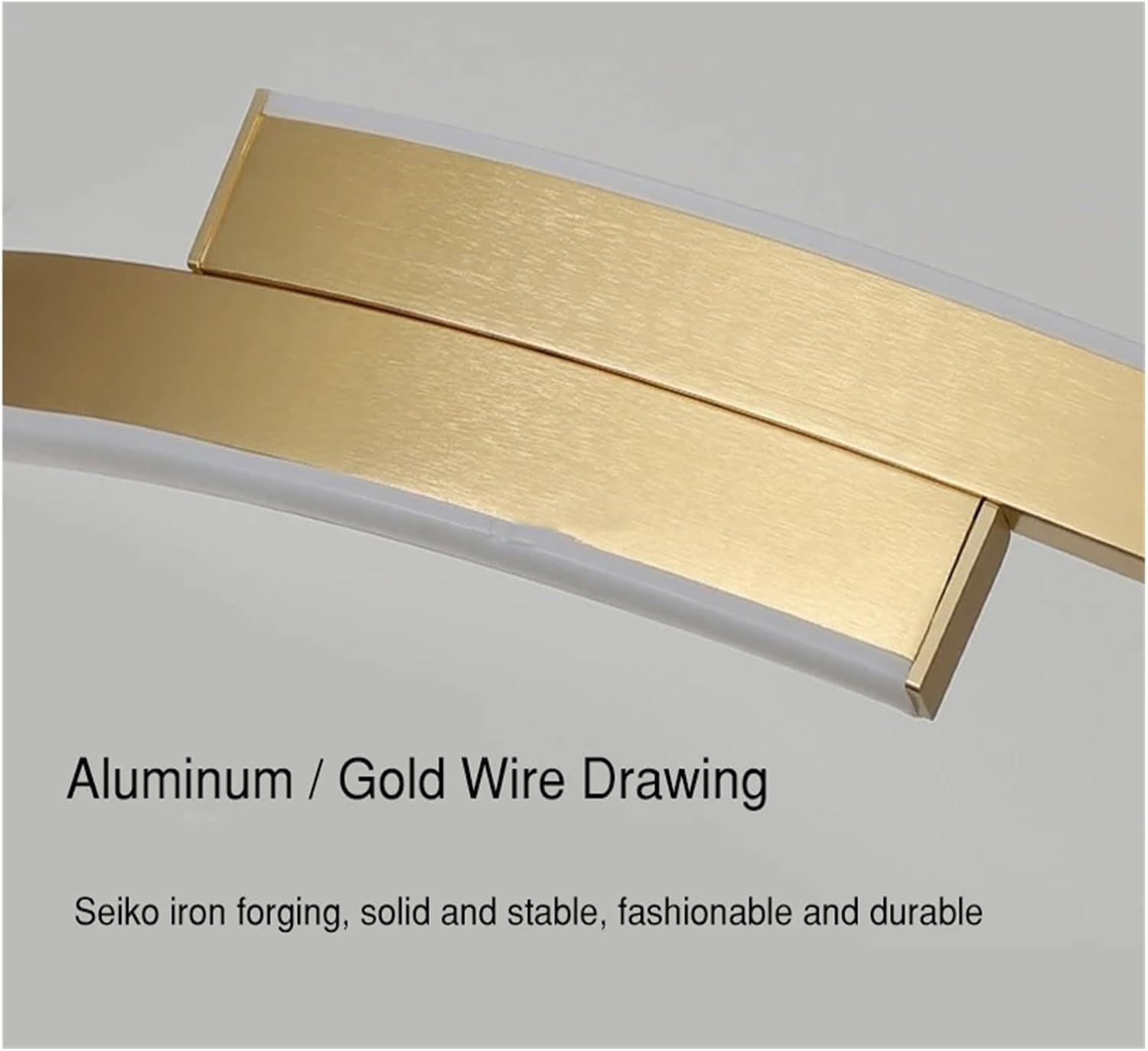 LED осветително тяло висящо Gold, еквивалент 520W, с дистанционно