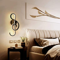 LED аплик 44W Cheia SOL BLACK
