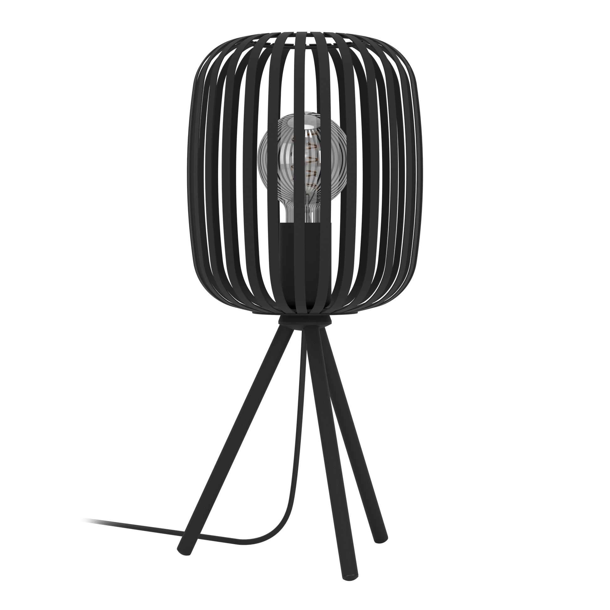Декоративна лампа ROMAZZINA Black Ø20CM