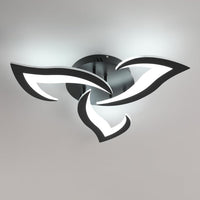 LED осветително тяло Mini Narcisse Black еквивалент 250W с дистанционно