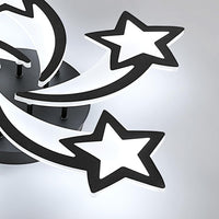 LED осветително тяло STAR DESIGN BLACK еквивалент 600W с дистанционно