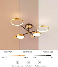 LED осветително тяло 68W 2+2 Dynamo Еквивалент 300W Дистанционно управление