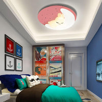LED осветително тяло Pink Sleepy Bunny Еквивалент 300W Дистанционно