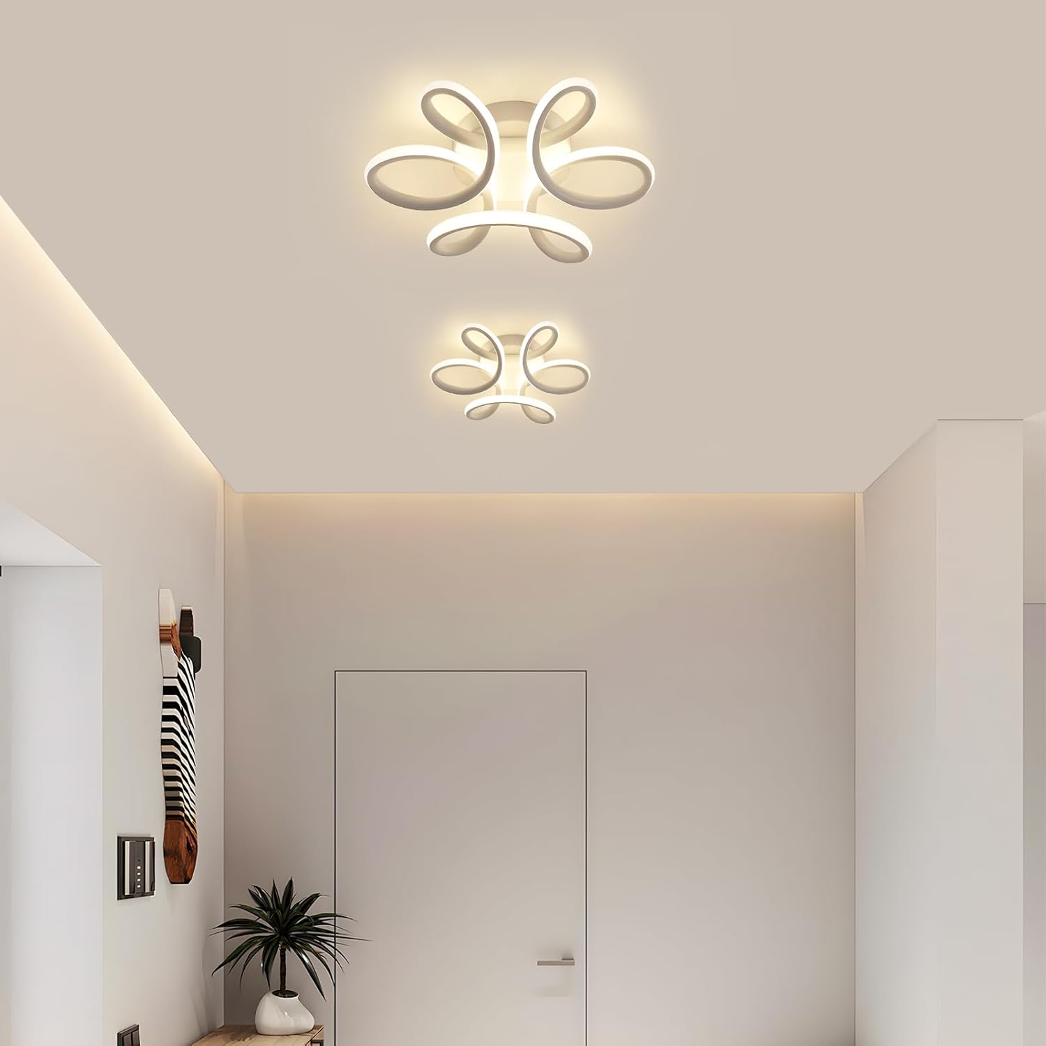 LED осветително тяло 48W Mariola бяла еквивалент 200W