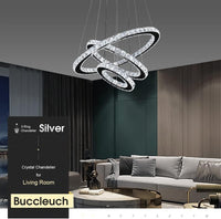 LED осветително тяло 3 сегмента CRISTAL SLIM еквивалент 600W с дистанционно