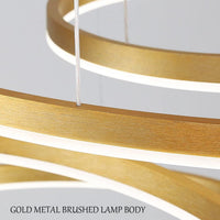 LED осветително тяло WONDERLAND GOLD 3 подвижни сегмента с дистанционно - 30+40+60cm