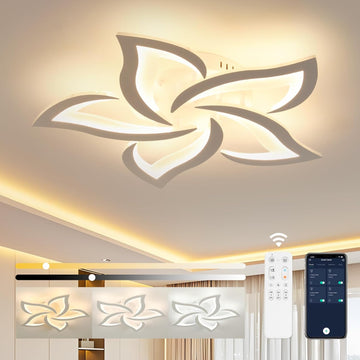 LED осветително тяло NARCISSE с дистанционно, еквивалент 500W