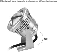 Spot Led 12V Piscina 10W Rgb Multicolor Cu Telecomanda Ip67 Exterior Lamp