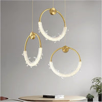 Пендел LED Luxury Gold Кристал Еквивалент 150W