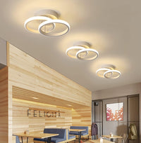 LED осветително тяло 28W Double RING бял Еквивалент 150W