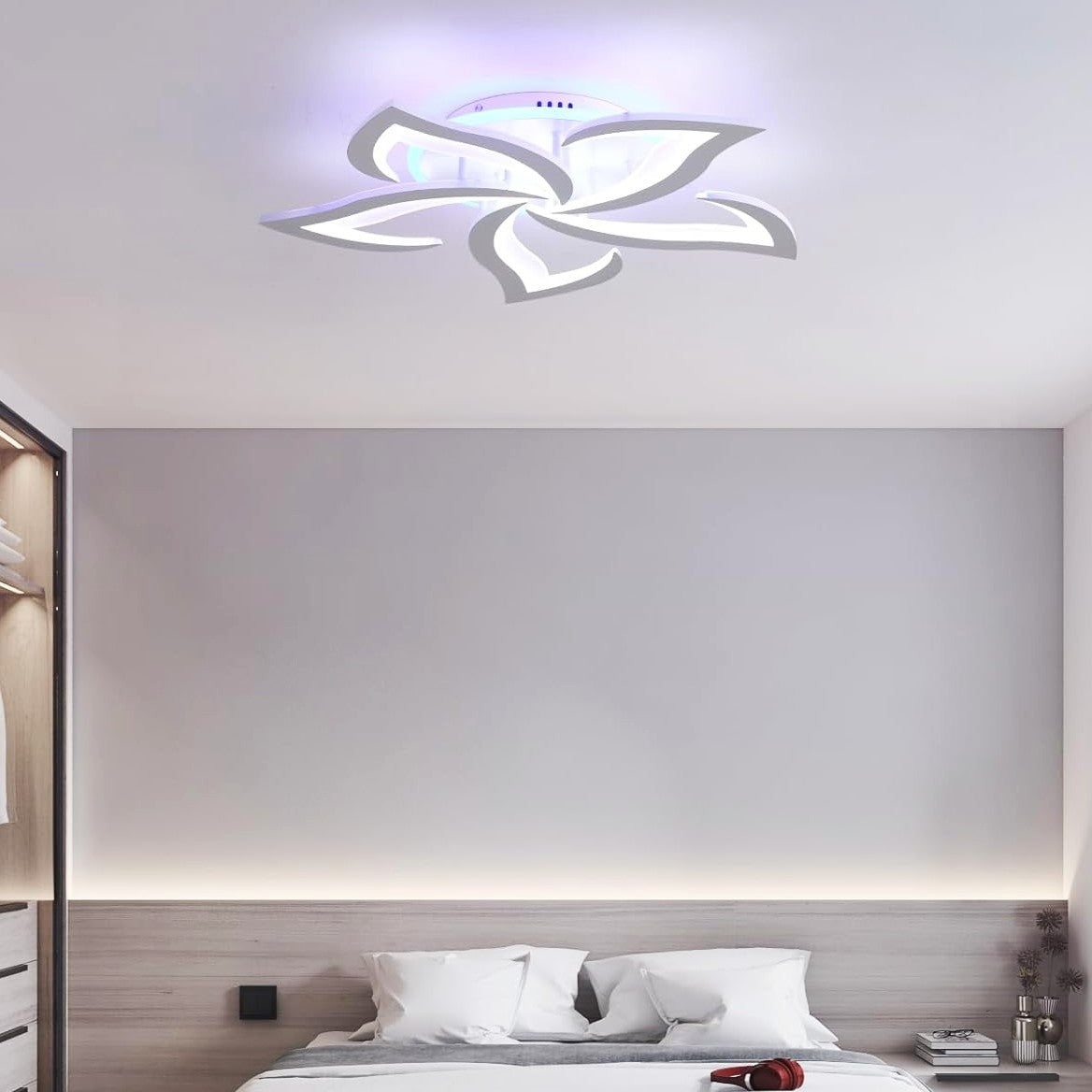 LED осветително тяло Narcisse RGB еквивалент 600W с дистанционно