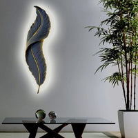 LED аплик BLACK Luxury Feather 25W 63CM