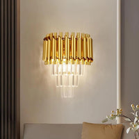 Стенен аплик Cristal Golden Panther