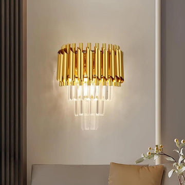 Стенен аплик Cristal Golden Panther