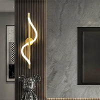 LED аплик 16W Nordic Style Light Tube R9156/610 Gold