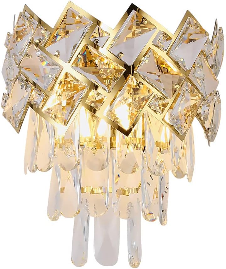 Аплик за стена Malli Gold Cristal
