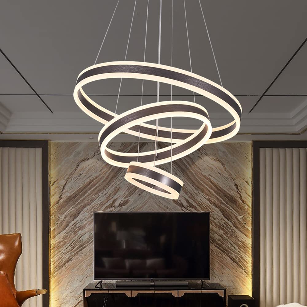 LED осветително тяло 308W KING Wenge 3 сегмента с дистанционно