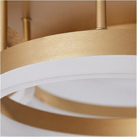 LED осветително тяло Beauty Gold 2 BIG Circle Еквивалент 600W Дистанционно
