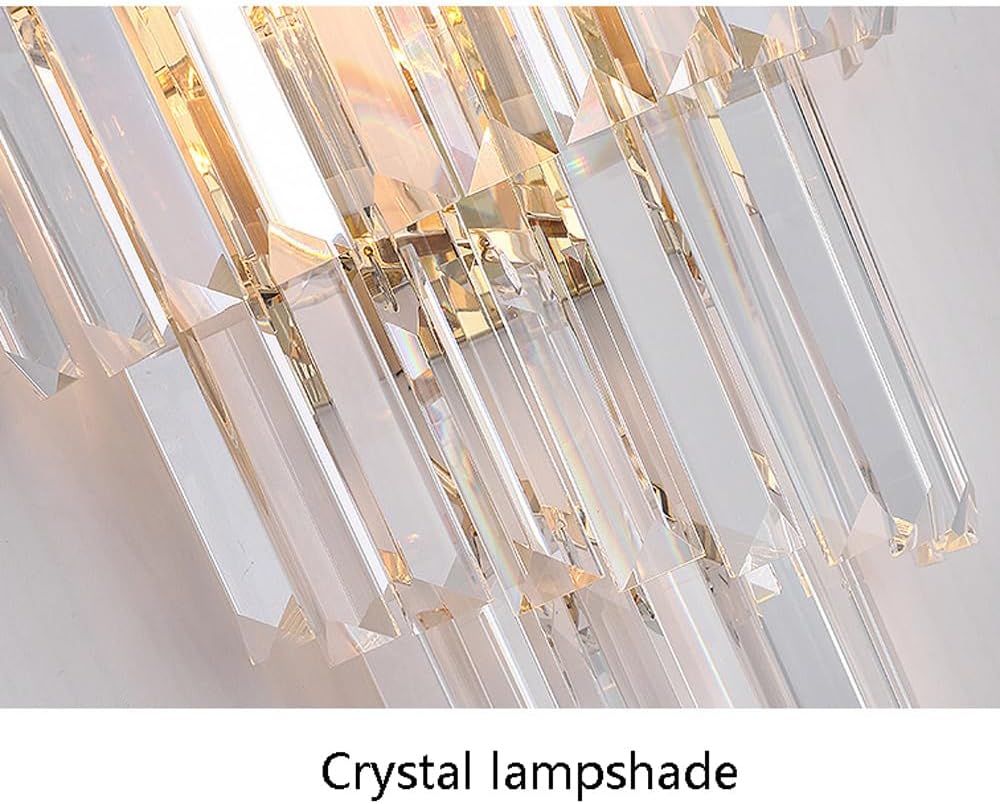 Аплик за стена Cristal Dark Chrome Luxury