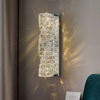 LED аплик кристал WAVE Chrome 48cm