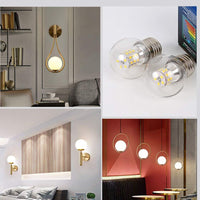 Bec LED E27 G45 9W SMD Transparent LED BULB